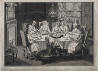 KG 11822
<br/>
Het Paasmaal
<br/>
<em>Picart, Bernard (1673-1733)</em>